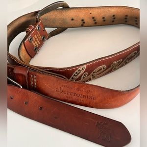 Brown Abercrombie Belts